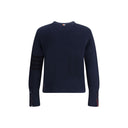 Thom Browne Blue Cotton Sweatshirt