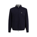 Brunello Cucinelli Blue Polyamide Shell Jacket