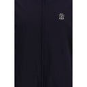 Brunello Cucinelli Blue Polyamide Shell Jacket