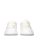 Givenchy White Leather Low Top Sneakers