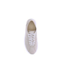 The Row Cream Calf Leather Bos Taurus Low Top Sneakers