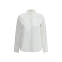 Brunello Cucinelli White Cotton Dress Shirt