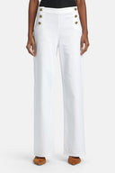 LS -ALMANACCO TROUSERS - WHITE