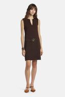 LS -CORCIANO DRESS - BROWN