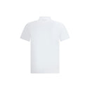 Fendi White Cotton Polo Shirt