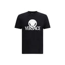 Versace Black Cotton T-Shirt