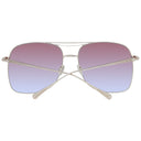 Scotch & Soda Gold Stainless Steel Sunglasses