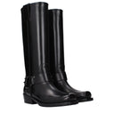 Valentino Garavani Black Leather Boots