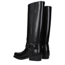 Valentino Garavani Black Leather Boots