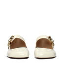 Chloé Beige Leather Ballet Flats