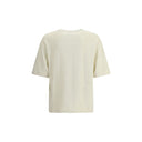 Off-White Cream Cotton T-Shirt