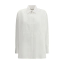 Golden Goose White Cotton Dress Shirt