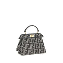 Fendi Blue Fabric Handbag