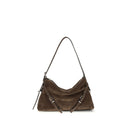 Givenchy Brown Calf Leather Bos Taurus Handbag