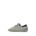 Golden Goose White Calf Leather Bos Taurus Low Top Sneakers