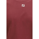 Fendi Bordeaux Cotton T-Shirt