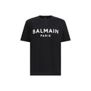 Balmain Black Cotton T-Shirt