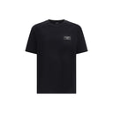 Balmain Black Cotton T-Shirt
