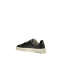 Dsquared² Black Calf Leather Bos Taurus Low Top Sneakers