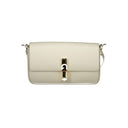 Furla Bianco Leather Women Handbag