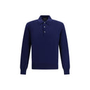Tom Ford Blue Cotton Polo Shirt