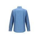 Brunello Cucinelli Blue Denim Shirt