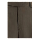 Brioni Bicolor Fleece Wool Casual Pants