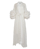 ATELIER HEKAYAT SKY FULL OF STARS WHTE ROBE
