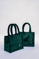 JUST BAG - Green Silk Bakhmal