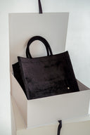 JUST BIG BAG - Black Silk Bakhmal