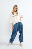 "JUST ME" PANTS -DENIM