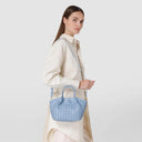 Mosaico Mini Secret Bag- Cornflower | Serapian Milano