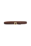 Le Lauren Belt in Coffee by Gerard Darel