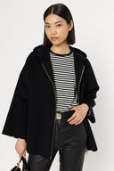 Solene Coat in Black by Gerard Darel