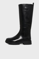 GD Elea Shoe Leather Boot - Black