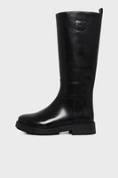 GD Elea Shoe Leather Boot - Black