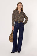 Althea Blouse in Green by Gerard Darel