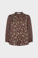Anaelle Blouse in Brown by Gerard Darel