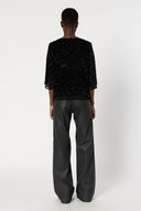 Alienor Blouse in Black by Gerard Darel