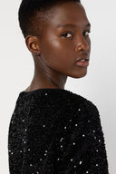 Alienor Blouse in Black by Gerard Darel