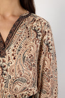 Amaya Blouse in Natural by Gerard Darel