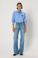 Alix Blouse in Bluesky by Gerard Darel