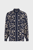 Anabelle Blouse Indigo | Gerard Darel