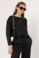 Angele Blouse in Black by Gerard Darel