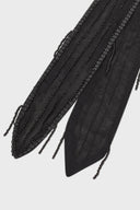GD Sequin voile scarf - RITA - Black