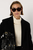 Meli Coat in Black by Gerard Darel