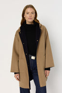 Monica Coat in Navy by Gerard Darel