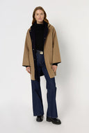 Monica Coat in Navy by Gerard Darel