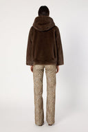 Morgane Coat in Brown by Gerard Darel