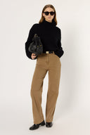 Clea Jean in Camel by Gerard Darel